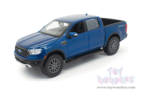 Showcasts® Collectibles - Ford Ranger Pickup Truck (2019, 1/27 scale diecast model car, Blue) 38521BU MAP: $22.99