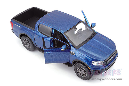 Showcasts® Collectibles - Ford Ranger Pickup Truck (2019, 1/27 scale diecast model car, Blue) 38521BU MAP: $22.99