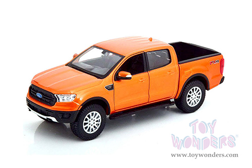 Showcasts® Collectibles - Ford Ranger Pickup Truck (2019, 1/27 scale die cast model car, Orange) 38521R MAP: $22.99