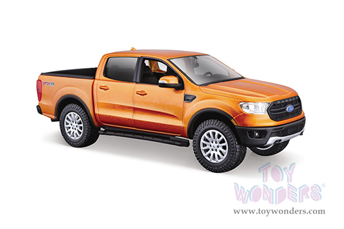 Showcasts® Collectibles - Ford Ranger Pickup Truck (2019, 1/27 scale die cast model car, Orange) 38521R MAP: $22.99