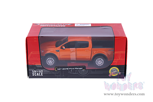 Showcasts® Collectibles - Ford Ranger Pickup Truck (2019, 1/27 scale die cast model car, Orange) 38521R MAP: $22.99