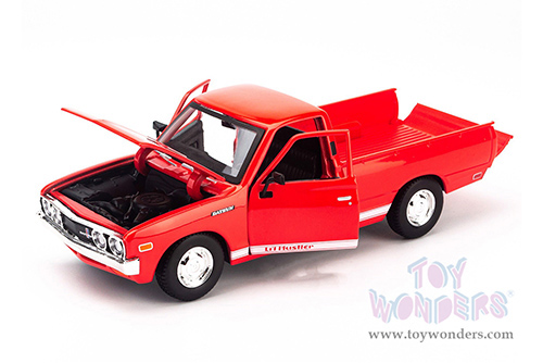 Showcasts® Collectibles - Datsun 620 Pickup Truck (1973, 1/24 scale diecast model car, Red) 38522R MAP: $22.99