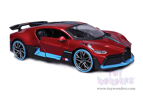 Showcasts® Collectibles - Bugatti DIVO Hardtop (2019, 1/24 scale diecast model car, Red) 38526R MAP: $22.99
