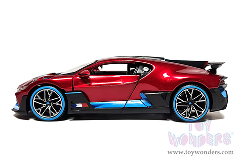 Showcasts® Collectibles - Bugatti DIVO Hardtop (2019, 1/24 scale diecast model car, Red) 38526R MAP: $22.99