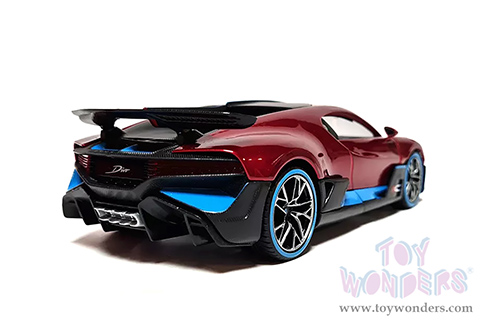 Showcasts® Collectibles - Bugatti DIVO Hardtop (2019, 1/24 scale diecast model car, Red) 38526R MAP: $22.99