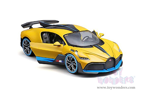 Showcasts® Collectibles - Bugatti DIVO Hardtop (2019, 1/24 scale diecast model car, Yellow) 38526YL MAP: $22.99