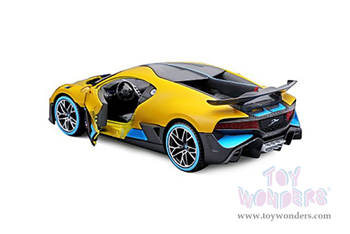 Showcasts® Collectibles - Bugatti DIVO Hardtop (2019, 1/24 scale diecast model car, Yellow) 38526YL MAP: $22.99