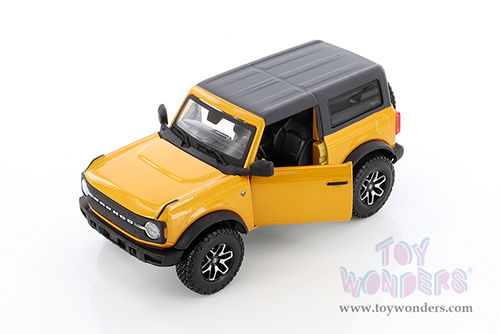 Showcasts® Collectibles - 2021 Ford Bronco Badlands (2021, 1/25 scale diecast model car, Orange) 38530OR MAP: $22.99