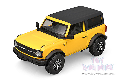 Showcasts® Collectibles - Ford Bronco Badlands (2021, 1/24 scale diecast model car, Yellow) 38530YL MAP: $22.99