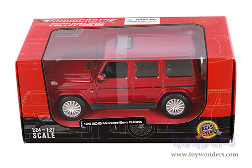 Showcasts® Collectibles - Mercedes-Benz G-Class (2019, 1/25 scale diecast model car, Red) 38531R MAP: $22.99
