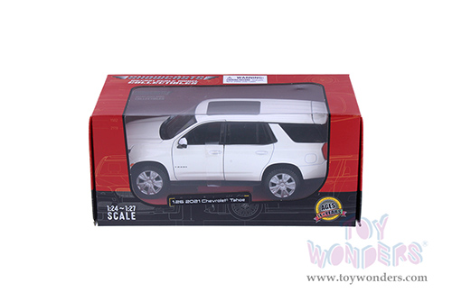 Showcasts® Collectibles - Chevrolet® Tahoe (2021, 1/26 scale diecast model car, White) 38533WT MAP: $22.99