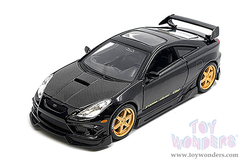 Maisto Design - Tokio Mod | Toyota Celica GT-S (1/24 scale diecast model car, Black) 38544BK