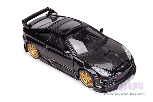 Maisto Design - Tokio Mod | Toyota Celica GT-S (1/24 scale diecast model car, Black) 38544BK