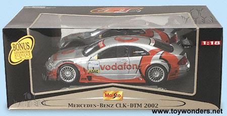 Maisto - Mercedes-Benz CLK-DTM (2002, 1:18, Silver)