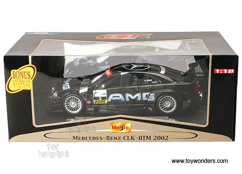 Maisto - Mercedes Benz CLK-DTM (2002, 1:18, Black) 38649/2
