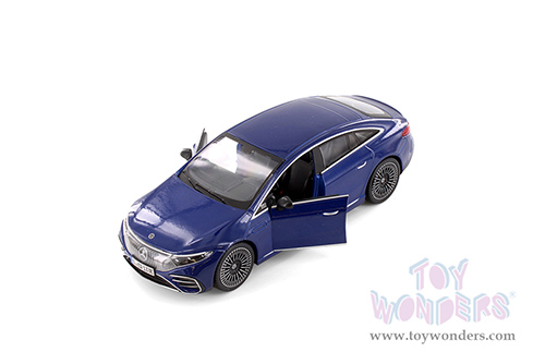 Showcasts® Collectibles - Mercedes-EQ Sedan (2022, 1/27 scale die cast model car, Blue) 38902BU MAP: $22.99