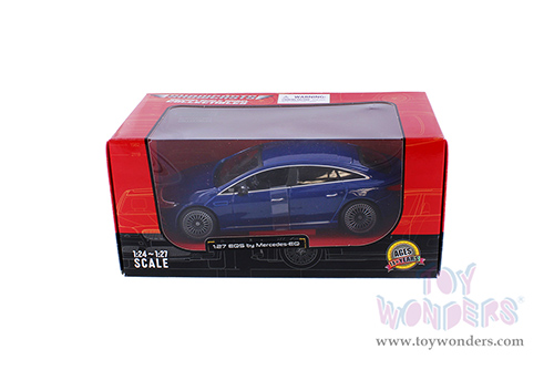 Showcasts® Collectibles - Mercedes-EQ Sedan (2022, 1/27 scale die cast model car, Blue) 38902BU MAP: $22.99