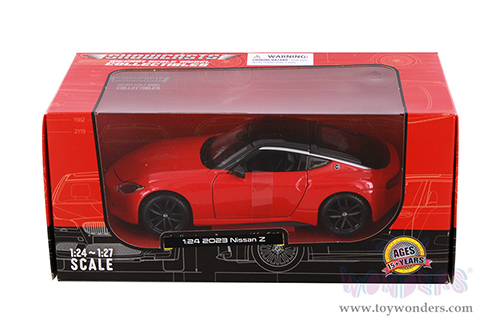 Showcasts® Collectibles - Nissan Z (2023, 1/24 scale die cast model car, Red/Black) 38904RK MAP: $22.99