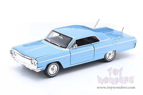 Showcasts® Collectibles - Chevrolet® Impala™ SS™ Hardtop (1964, 1/24 scale diecast model car, Blue) 38908BU MAP: $22.99