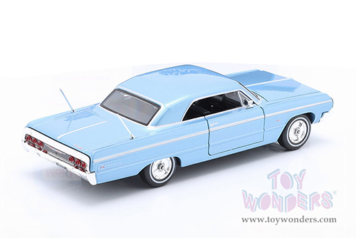 Showcasts® Collectibles - Chevrolet® Impala™ SS™ Hardtop (1964, 1/24 scale diecast model car, Blue) 38908BU MAP: $22.99