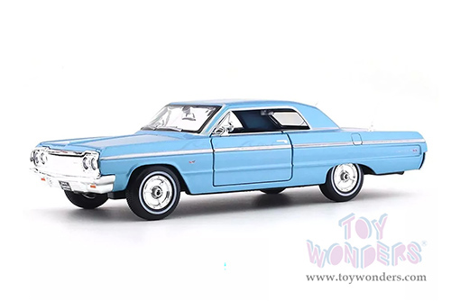 Showcasts® Collectibles - Chevrolet® Impala™ SS™ Hardtop (1964, 1/24 scale diecast model car, Blue) 38908BU MAP: $22.99