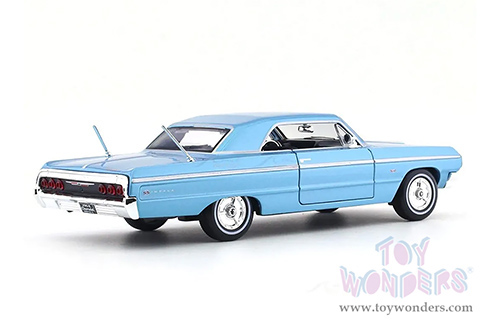 Showcasts® Collectibles - Chevrolet® Impala™ SS™ Hardtop (1964, 1/24 scale diecast model car, Blue) 38908BU MAP: $22.99