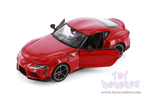 Showcasts® Collectibles - Toyota GR Supra (2022, 1/24 scale die cast model car, Red) 38917R MAP: $22.99