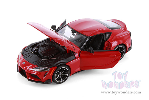 Showcasts® Collectibles - Toyota GR Supra (2022, 1/24 scale die cast model car, Red) 38917R MAP: $22.99