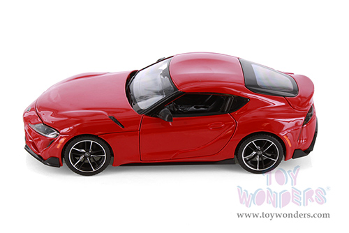 Showcasts® Collectibles - Toyota GR Supra (2022, 1/24 scale die cast model car, Red) 38917R MAP: $22.99