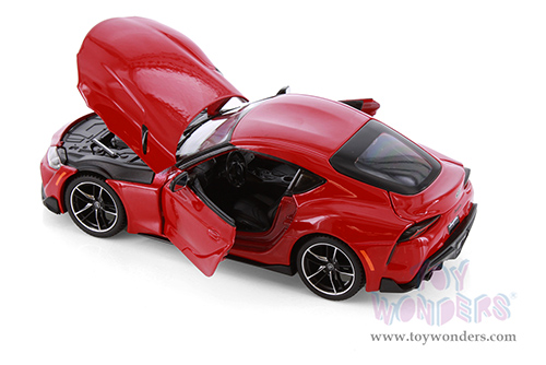 Showcasts® Collectibles - Toyota GR Supra (2022, 1/24 scale die cast model car, Red) 38917R MAP: $22.99