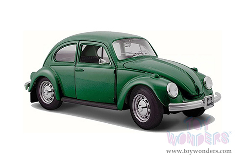 Showcasts® Collectibles - Volkswagen Beetle Hardtop (1973, 1/24 scale diecast model car, Green) 38926GN MAP: $22.99