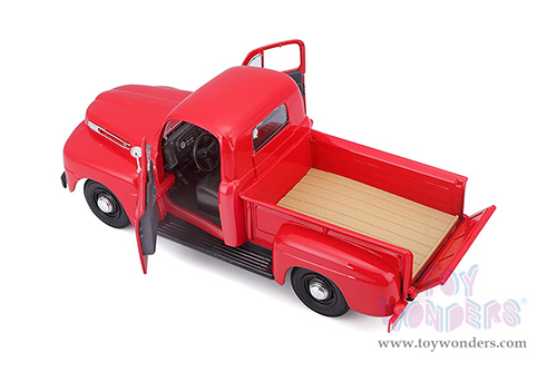 Showcasts® Collectibles - Ford F-1 Pickup Truck (1948, 1/25 scale diecast model car, Red) 38935R MAP: $22.99