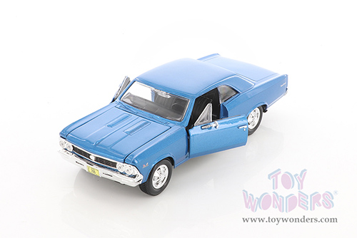Showcasts® Collectibles - Chevrolet® Chevelle™ SS™ 396 Hardtop (1966, 1/24 scale diecast model car, Blue) 38960BU MAP: $22.99