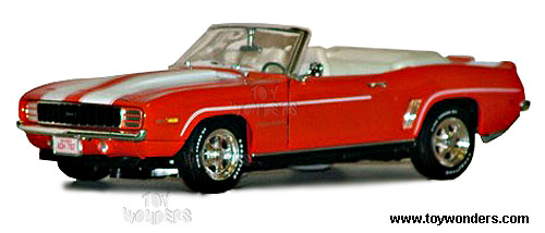 ERTL - Chevy Camaro RS Convertible (1969, 1/18 scale diecast model car, Orange) 39013