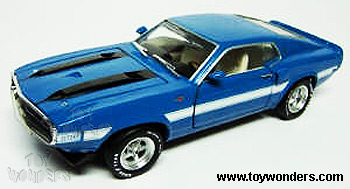 ERTL - Ford Shelby GT-500 Hard Top (1970, 1/18 scale diecast model car, Blue) 39078