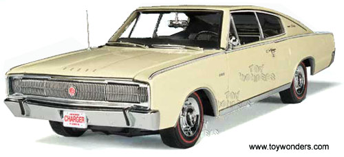 RC2 ERTL Authentics - Dodge Charger (1966, 1:18, Yellow) 39082