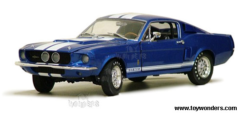 ERTL - Shelby GT 500 Hard Top (1967, 1/18 scale diecast model car, Blue) 39414