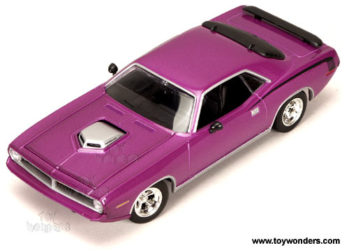 ERTL - Plymouth Heni Cuda Hard Top (1970, 1:24, Purple) 39459D