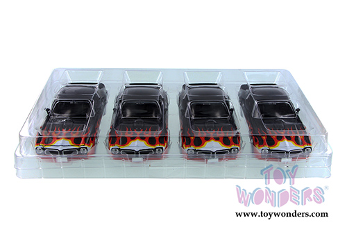 Tomy ERTL - Pontiac Firebird w/ Flames Hard Top (1970, 1/24 scale diecast model car, Black) 39577A