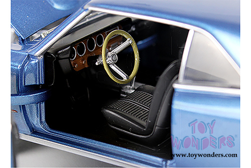 First Gear - Pontiac GTO (1966, 1/25 scale diecast model car, Blue) 40-0348