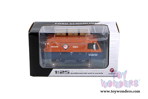First Gear - Allis-Chalmers Ford Econoline Van (1/25 scale diecast model car, Blue/Orange) 40-0385