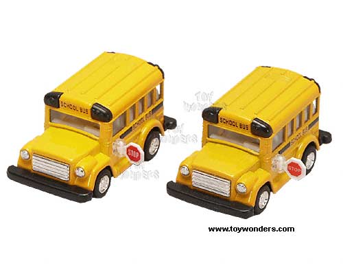 Kinsmart - Mini School Bus (3.75", Yellow) 4004