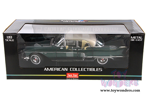 Sun Star USA - Cadillac Eldorado Brougham Hard Top (1957, 1/18 scale diecast model car, Plantation Green) 4009