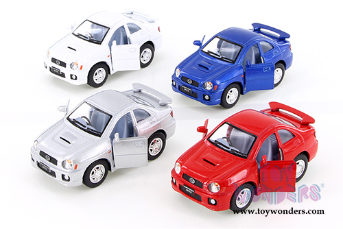 4015D Kinsmart 2002 Subaru Impreza WRX Sedan Diecast Model Car