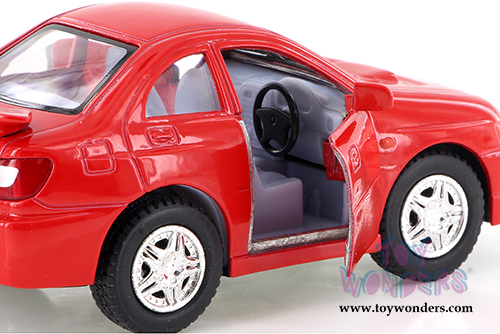 4015D Kinsmart 2002 Subaru Impreza WRX Sedan Diecast Model Car