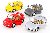 Show product details for Kinsmart - Mazda RX-7 (4" diecast model car, Asstd.) 4018D