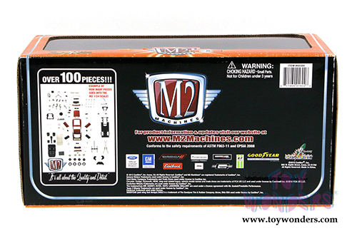 Castline M2 Machines Detroit - Muscle Premium - Chevy Camaro Z28 Hard Top (1969, 1/24 scale diecast model car, Orange) 40300/48D