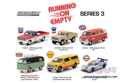 Greenlight - Running On Empty Series 3 (1/64 scale diecast model car, Asstd.) 41030/48