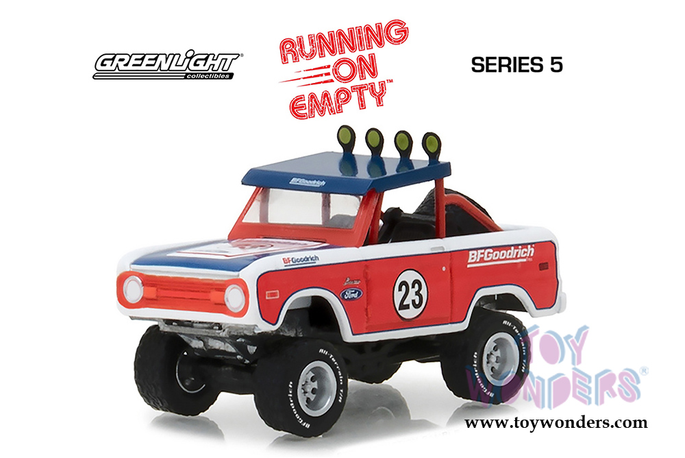 Greenlight Running On Empty 1966 Ford Baja Bronco   BFGOODRICH
