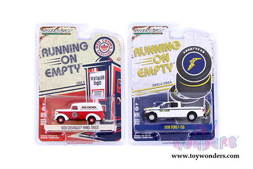 Greenlight - Running On Empty Series 6 (1/64 scale diecast model car, Asstd.) 41060/6